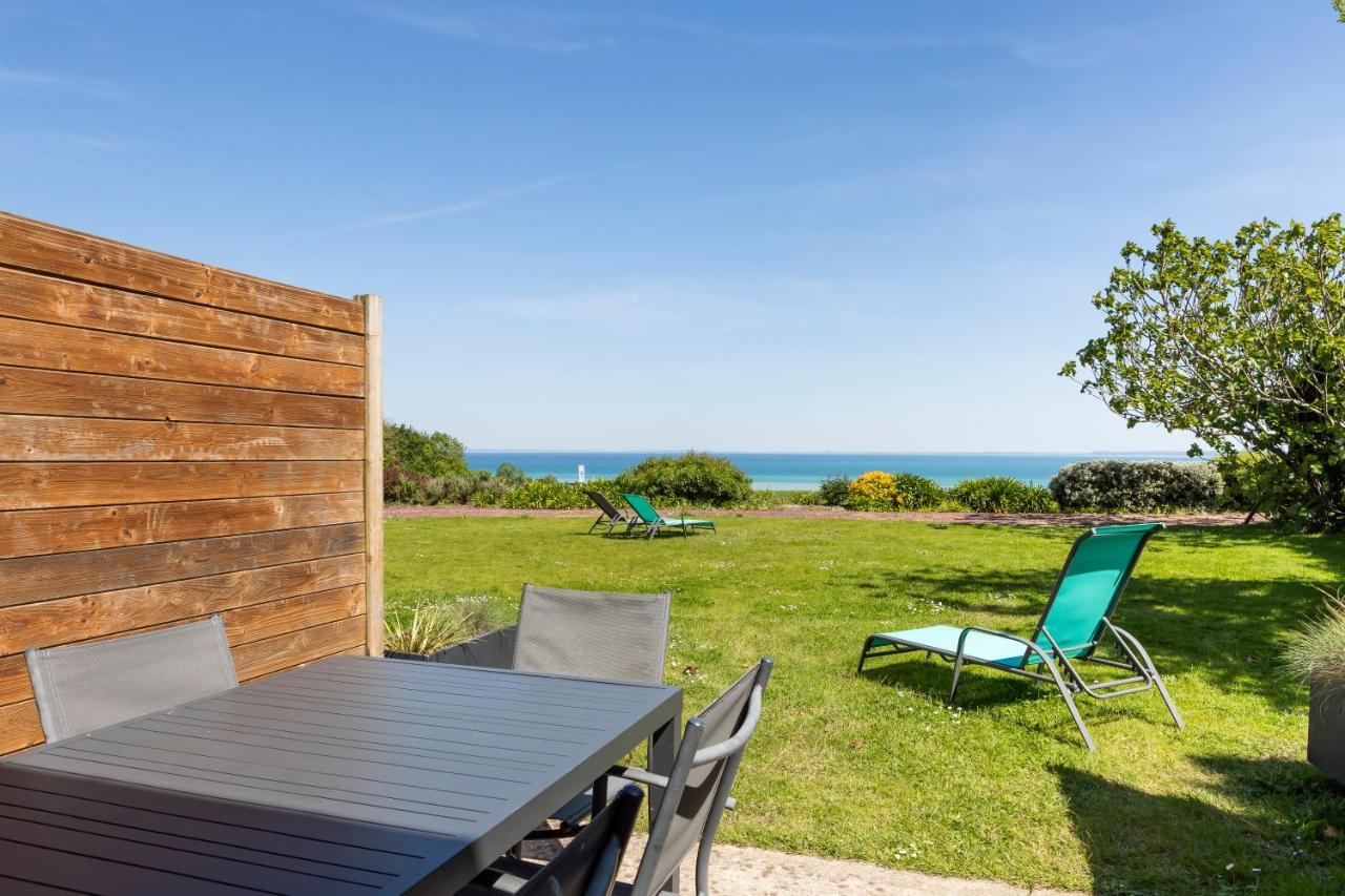 La Metairie-Du-Vauhariot - Vue Mer Et Mont Saint Michel - Piscine Chauffee - Acces Gr34 Cancale Zewnętrze zdjęcie