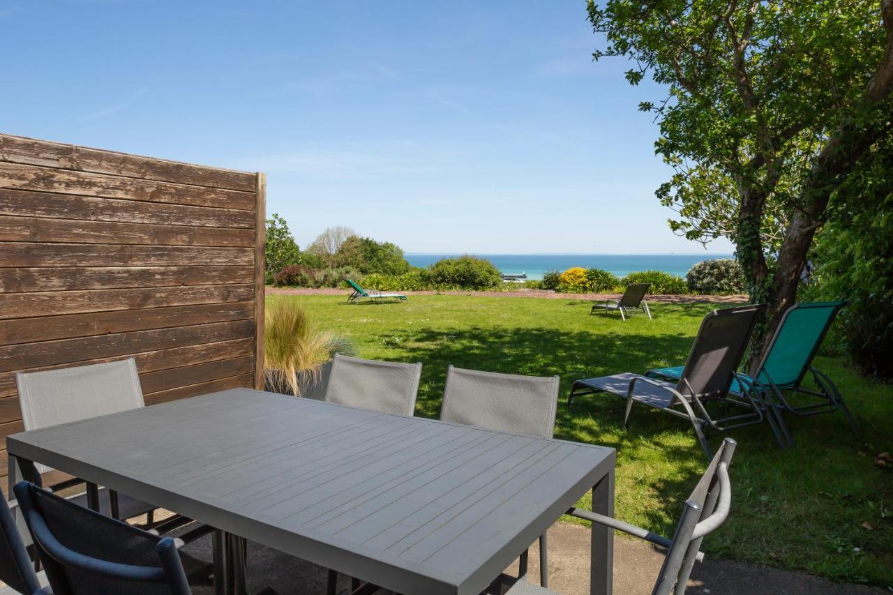 La Metairie-Du-Vauhariot - Vue Mer Et Mont Saint Michel - Piscine Chauffee - Acces Gr34 Cancale Zewnętrze zdjęcie